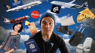 AIRLINE REVIEW (Singapore Airlines, Air Asia, Air New Zealand)