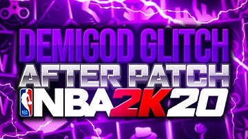 DEMIGOD GLITCH AFTER PATCH! MAX BADGES AND ATTRIBUTES! NBA 2K20