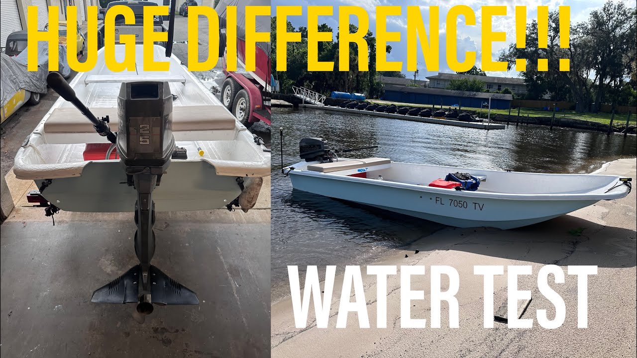 1998 Carolina Skiff J16 | Восстановленный карбюратор, гидрокрыло (Whale Tale) и ТЕСТИРОВАНИЕ креп...