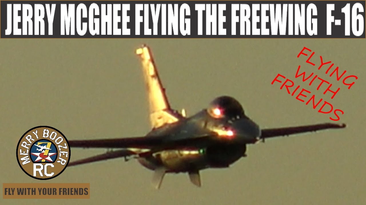 Freewing F-16 Full repaint Aggressor Amazing Flight With Jerry McGhee!