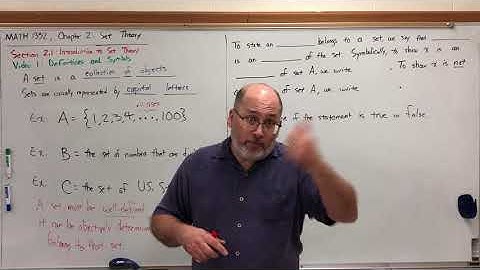 MATH 1332 Video 2.1.1