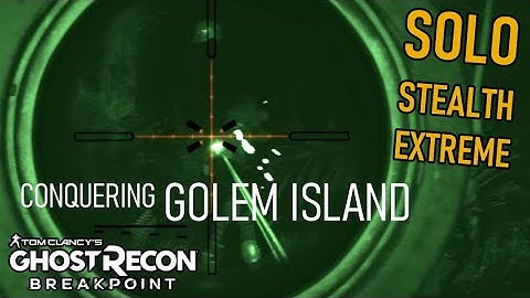 Ghost Recon Breakpoint | Golem Island: Forgotten Sanctuary - Solo Stealth [No commentary]