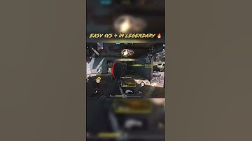 1vs 4 Codm In Legendary 🔥 | MP Ranked Codmobile #codm #codmobile #realsiuuu