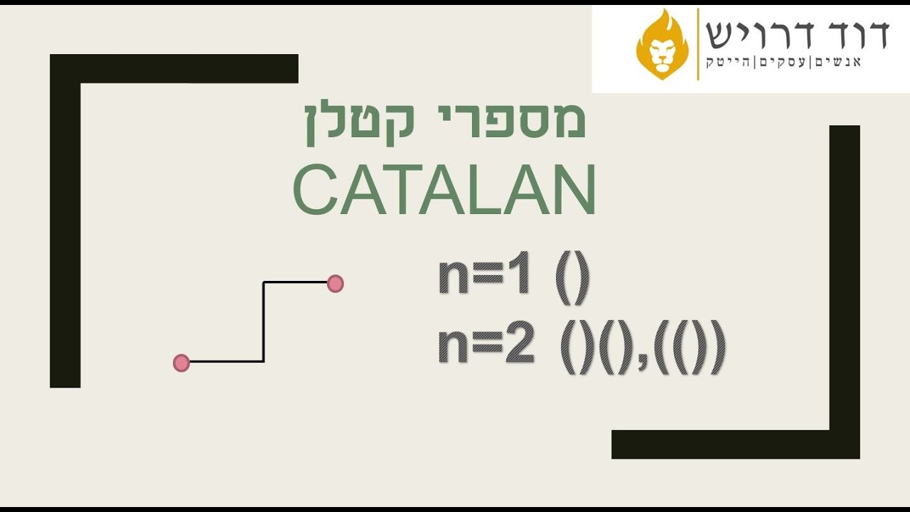 מספרי קטלן - Catalan number - YouTube