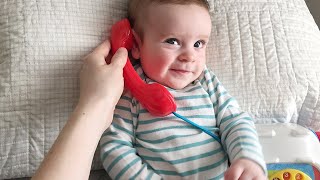 Cute Baby Says First Word ☺☺ Funny Baby Videos