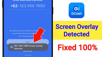 Fix Gcash Screen Overlay Detected Problem 2025 | Screen Overlay Detected GCash Problem Solve