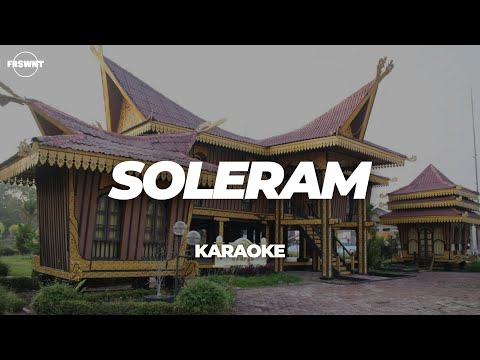 Soleram - Lagu Daerah Riau (karaoke+lirik) Do= C mayor. Live piano karaoke version