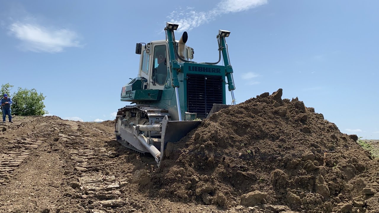 10 DAKİKADA DEREYİ TARLA YAPIYORUZ LİEBHERR PR 754