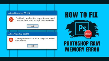 How to fix Photoshop not enough memory (RAM)  problem || kajolography ||
