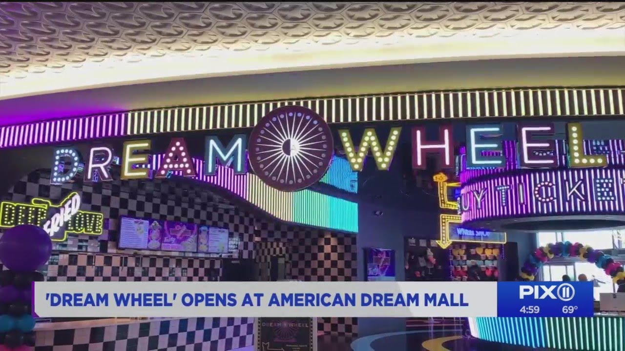 'Dream Wheel' opens at American Dream Mall YouTube