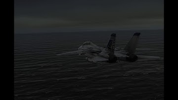 Case 1 recovery in a thunderstorm - DCS F-14B