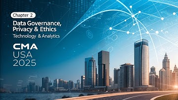 Chapter 2 – Data Governance, Privacy & Ethics | Technology & Analytics |  CMA USA 2025 | Section F