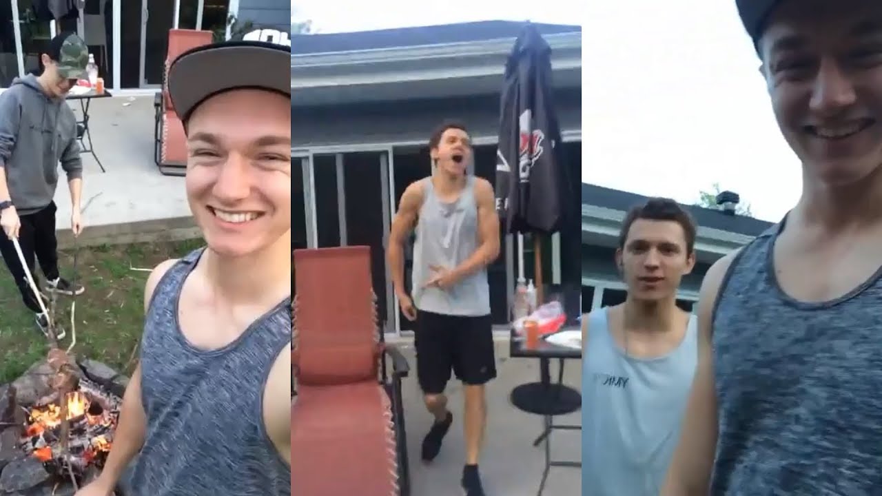 Tom Holland w/ Harrison & Harry | Instagram Live Stream | 9 September 2017
