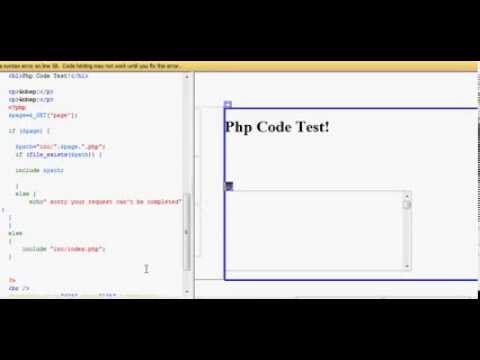 PHP Dynamic Web Page Without Database