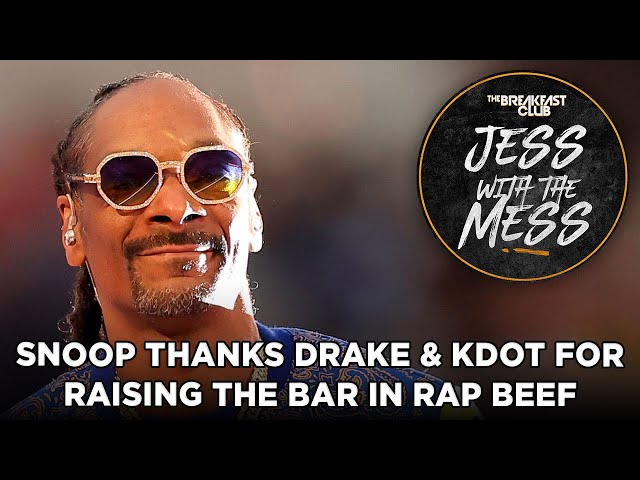 Snoop Thanks Drake u0026 Kendrick For Raising The Bar In Rap Beef + More class=