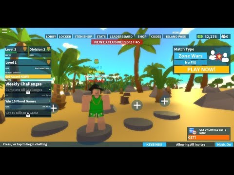 Nu3z N1si2q5gm - island royale new battle pass roblox youtube