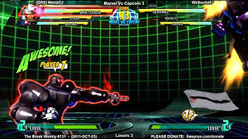 The Break Weekly #131 - MvC3 L3 - DRS] MastaCJ VS Wetbucket