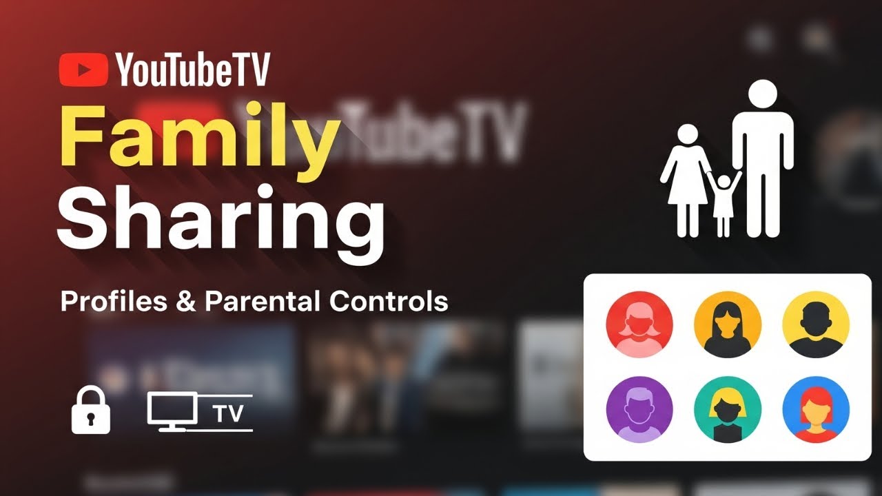 YouTube TV Family Sharing: Profiles, Permissions & Parental Controls