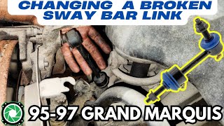 95-97 Grand Marquis Sway Bar Link Replacement