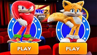 Sonic Dash - Movie Knuckles & Movie Tails from Sonic the Hedgehog Movie 2 Gameplay screenshot 2