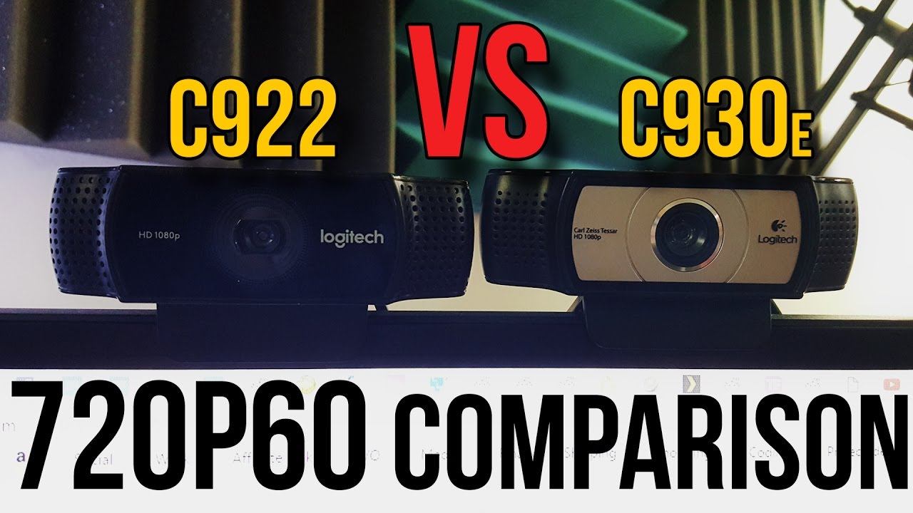 Logitech vs. Webcam Comparison 30FPS) // Pro Stream Webcam? - YouTube