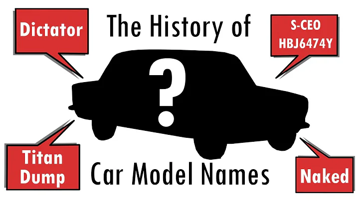 車のモデル名の歴史：名前のゲーム