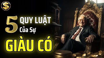 TÂM LÝ HỌC TIỀN BẠC: 5 QUY LUẬT GIÀU CÓ GIÚP BẠN TẠO NÊN SỰ KHÁC BIỆT THU NHẬP | THUẬT TÀI VẬN