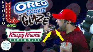 HOW DELICIOUS IS THE OREO KRISPY KREME DONUT?! A Finity Taste Test Experience screenshot 2