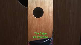 The cajon percussion  cajon music