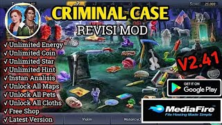 Criminal Case Supernatural Investigation Revision Mod 2.41 Update Unlock All Maps screenshot 2
