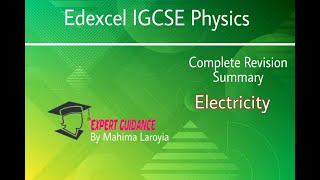 IGCSE EDEXCEL PHYSICS Electricity| Edexcel IGCSE |Physics |Complete Revision Summary screenshot 5