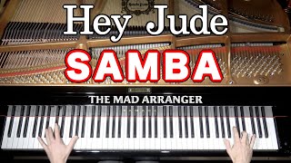 Video thumbnail of "Hey Jude - The Beatles - Double Time Feel Jazz Samba Arrangement by Jacob Koller"