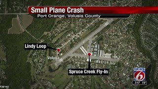Small plane crashes in Volusia
