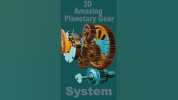 planetary gear mechanism #shorts #shortvideo #engineering #science #shortsfeed