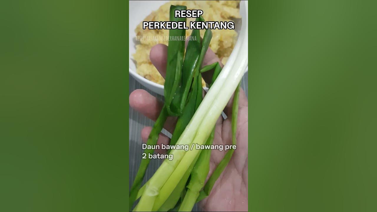 Resep Perkedel Kentang #shorts