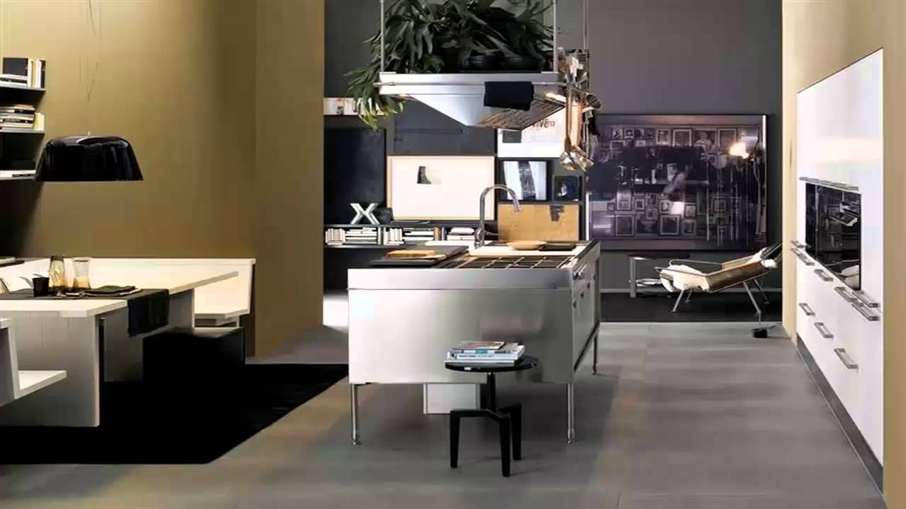 De nieuwste italiaanse keukens youtube Luxe keuken met kookeiland