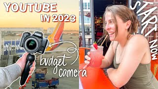 How to Start Your YouTube Channel in 2023 ⇢ BUDGET FRIENDLY! stop holding back - just start!
