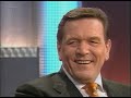 Gerhard Schröder bei Wetten, dass am 20.02.1999