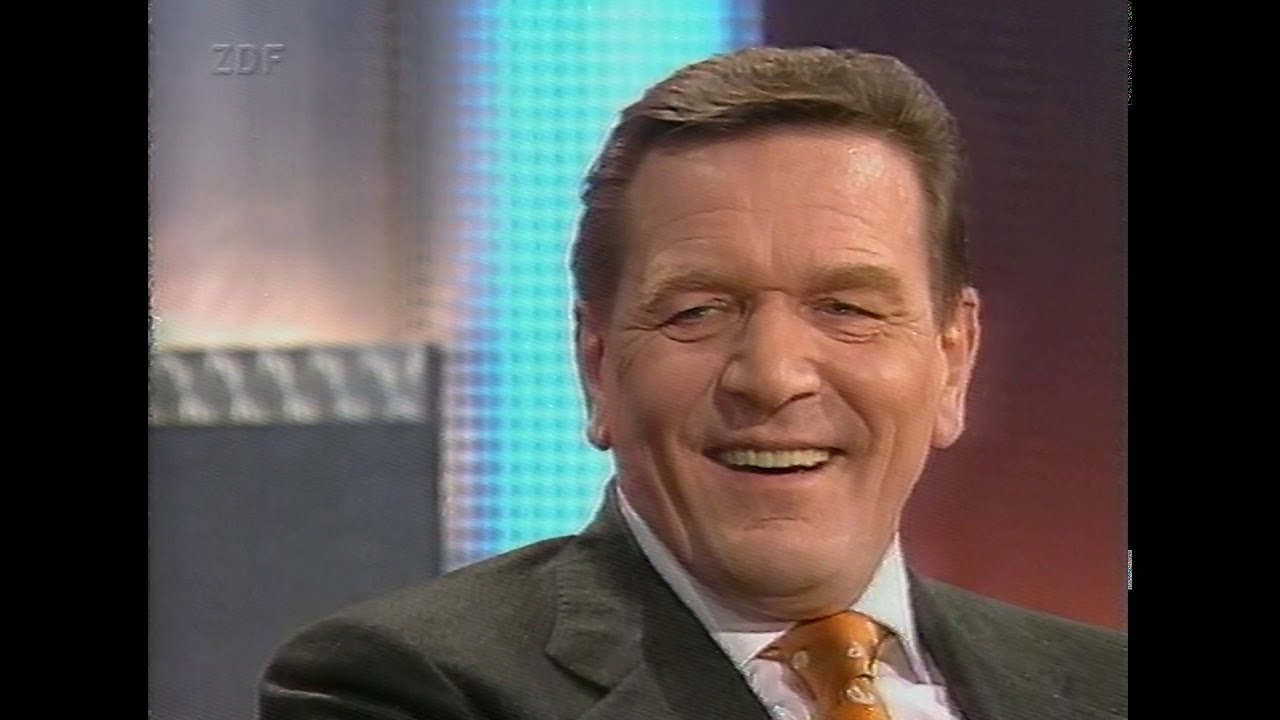 Outline Video Gerhard Schröder bei Wetten, dass am 20.02.1999
