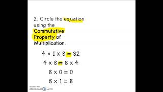 Math Spiral Review: Week 11 #1-4