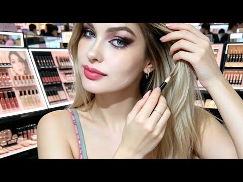 ASMR TE MAQUILLO CON TODO EL *MAKEUP VIRAL* DE *TIK TOK* Y *PERSONAL SHOPPER*