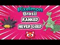 ESSE É O MELHOR TIME DA NEVER USED DO PIXELMON BRASIL!