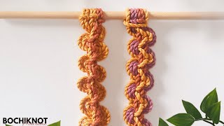 Transform Your Macrame with a Gorgeous Wave Braid Knot Pattern