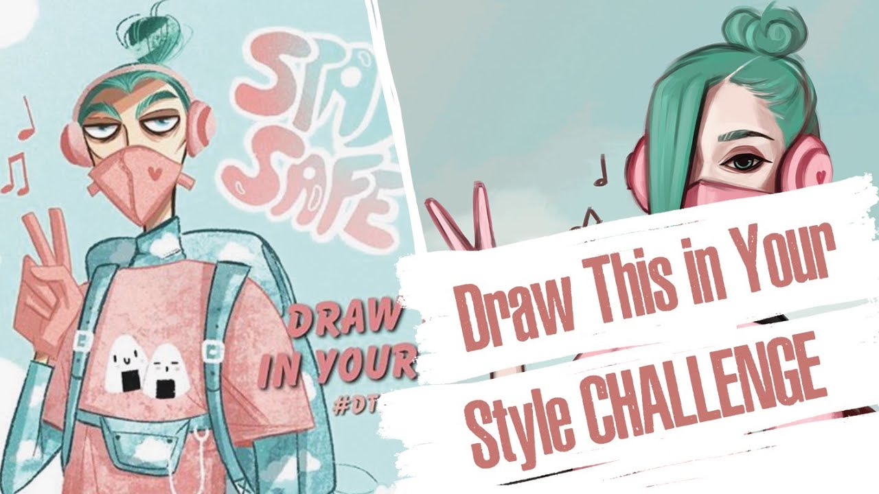 Draw This In Your Style | Krita Speedpaint | Art Challenge