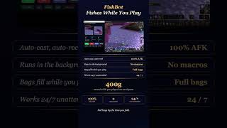 The Rod Does The Work WoW FishBot fishbot.org #AFKFishing #WoWRetail #WoWClassic