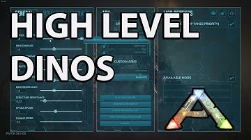 How to Get High Level Dino Spawns Ark Survival Evolved - level 150 / 120