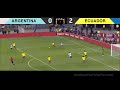 (Emocionante Relato) Argentina 0 Ecuador 2 - SanGre Futbolera