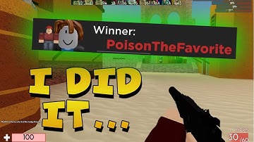 My FIRST Match in ROBLOX Arsenal EVER!!!