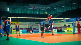 story wa volyball versi pukulan keras Rivan #shorts