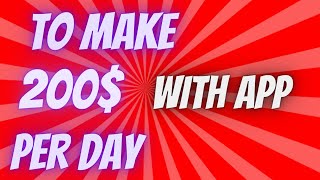 How to make 200$ a day with this app : Cash Money 💰😱 screenshot 3